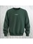 New York Şehir Temalı Sırt Baskılı Oversize Bisiklet Yaka Sweatshirt 3 Iplik Şardonlu 2