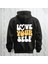 Love Your Self Sırt Baskılı Kapüşonlu Oversize Sweatshirt Hoodie Kalın Kumaş 3 Iplik Şardonlu 1