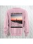 New York Şehir Temalı Sırt Baskılı Oversize Bisiklet Yaka Sweatshirt 3 Iplik Şardonlu 1