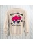 Life's A Circus Baskılı Kalın Kumaş 3 Iplik Şardonlu Oversize Bisiklet Yaka Sweatshirt 1