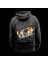 Money Money Money Baskılı Kapüşonlu Sweatshirt Hoodie Kalın Kumaş 3 Iplik Şardonlu 1