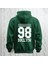98 Brooklyn Baskılı Kapüşonlu Sweatshirt Hoodie Yünlü Kalın Kumaş 3 Iplik Şardonlu 1