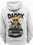 The Sugar Daddy Beyaz Kapüşonlu Sweatshirt Kalın Kumaş 1