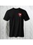 The Perfect Love Story Sırt Baskılı Bisiklet Yaka Pamuk Oversize T-Shirt 2