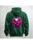 Love Teddy Deseni Baskılı Kapüşonlu Sweatshirt Hoodie Yünlü Kalın Kumaş 3 Iplik Şardonlu 1