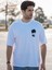 Atatürk Baskılı Oversize Beyaz Yarım Kollu Bisiklet Yaka Pamuk T-Shirt 4