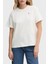 Pamuklu Logo Baskılı Regular Fit Bisiklet Yaka T Shirt J20J225238YAS Bayan T Shirt J20J225238 Yas 1