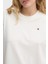 Pamuklu Logo Baskılı Regular Fit Bisiklet Yaka T Shirt J20J225238YAS Bayan T Shirt J20J225238 Yas 4