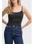 Fitilli Streç Slim Fit Yuvarlak Yaka Top J20J225312BEH Bayan Top J20J225312 Beh 1