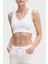 Logolu Streç Pamuklu Slim Fit V Yaka Top J20J225308YAA Bayan Top J20J225308 Yaa 1