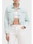 Logolu Streç Pamuklu Slim Fit V Yaka Top J20J225308YAA Bayan Top J20J225308 Yaa 3