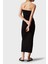 Streç Pamuklu Fitted Fit Midi Boy Straplez Elbise J20J225263BEH Bayan Elbise J20J225263 Beh 3