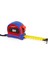 WP261044 8MX25MM Naylon Kaplama Sarı Çift Taraflı Manyetik Çelik Şerit Metre 1