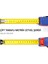 WP261044 8MX25MM Naylon Kaplama Sarı Çift Taraflı Manyetik Çelik Şerit Metre 4