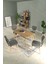 Deniz Sandalye Argos Ahşap Mdf Sabit Mutfak Masası Takımı - 70 x 120 cm 1