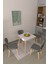 Deniz Sandalye Avanos Ahşap Mdf Kanatlı Mutfak Masası Takımı - 70 x 70+70 cm 1