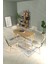 Deniz Sandalye Argos Ahşap Mdf Sabit Mutfak Masası Takımı - 70 x 120 cm 1