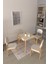 Ege Sandalye Avanos Ahşap Mdf Kanatlı Mutfak Masası Takımı - 70 x 70+70 cm 1