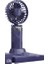 Taşınabilir Fan Taşınabilir Katlanabilir Küçük Fan Dijital Ekran USB Şarj Masaüstü Küçük Elektrikli Fan (Yurt Dışından) 1