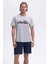 Baskılı Pamuklu Regular Fit Bisiklet Yaka T Shirt Erkek T Shirt EM459 2