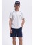 Pamuklu Regular Fit Şerit Detaylı Düğmeli Polo Yaka T Shirt Erkek Polo Yaka T Shirt EM407 1