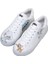 Kadın Vegan Deri Beyaz Sneakers - Warner Bros Up-To-No-Good Tasarım 1
