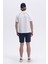 Pamuklu Regular Fit Şerit Detaylı Düğmeli Polo Yaka T Shirt Erkek Polo Yaka T Shirt EM407 4