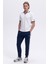 Streç Pamuklu Regular Fit Şerit Detaylı Polo Yaka T Shirt Erkek Polo Yaka T Shirt EM491 2