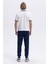 Streç Pamuklu Regular Fit Şerit Detaylı Polo Yaka T Shirt Erkek Polo Yaka T Shirt EM491 4
