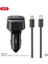 BCC17 Araç Bluetoothv5.3 Mp3 ve Şarj Cihazı,lightning Örgü KABLO,30WPD Hızlı Şarj,fm Verici,mp3/wav 5