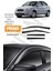 Hyundai Accent Era 2006-2012 Arası Kromlu Cam Rüzgarlığı 4'lü A+ Plus 1