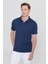 5'li Paket Çekmeyen Pamuklu Kumaş Kıvrılmaz Yaka Slim Fit Dar Kesim Polo Yaka Tişört 4