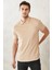 5'li Paket Çekmeyen Pamuklu Kumaş Kıvrılmaz Yaka Slim Fit Dar Kesim Polo Yaka Tişört 5