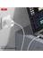 CE16 Çoklu Hızlı Şarj Adaptörü,gan,2 Cihaza Kadar Şarj,1 Type-C 1 USB-A,45W Max Power,akım Korumalı 3