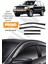 Jeep Grand Cherokee 1991-1999 Arası Kromlu Cam Rüzgarlığı 4'lü 1