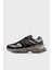 Logolu Süet Deyalı Sneaker Ayakkabı Erkek Ayakkabı U9060BLK 2