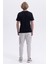 Pamuk Baskılı Regular Fit Bisiklet Yaka T Shirt Erkek T Shirt EM462 4