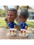 Futbol Yıldız Figürü Pvc Koleksiyon Modeli 6.5cm Mini Futbol Oyuncu Heykelcik Oyuncaklar Hediyelik Eşya Hayranları Için (Paul Pogba) 2