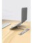 Alüminyum Ayarlı Laptop Macbook Notebook Uyumlu Stand Laptop Yükseltici Tablet Standı Süper 4