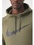 Dri-Fit Pullover Training Hoodie Erkek Haki Spor Sweatshrit 3