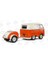 Volkswagen Kool Kombi 1950 Orange / White 4