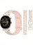 Huawei Watch Gt2 Gt3 42MM Ile Uyumlu Floraflex Çiçek Desenli Silikon Kordon 1