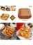 Büyük Boy Air Fryer Fritöz Pişirme Kağıdı 50 Adet 1
