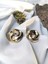 Kadın Gold Renk Eternal Knot 316L Çelik Küpe 1