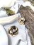 Kadın Gold Renk Eternal Knot 316L Çelik Küpe 2