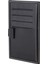 Suni Deri Kartlık Cüzdan Kalemlik Siyah Wallet And Card Holder Vegan 9X15,5 Cm. Black 1