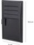 Suni Deri Kartlık Cüzdan Kalemlik Siyah Wallet And Card Holder Vegan 9X15,5 Cm. Black 5