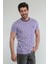 Lavander - Eflatun Desenli T-Shirt 2