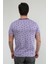 Lavander - Eflatun Desenli T-Shirt 3