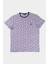 Lavander - Eflatun Desenli T-Shirt 5